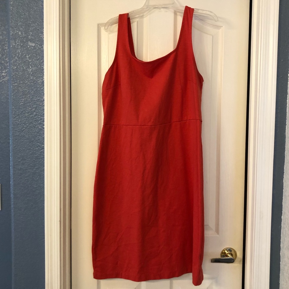 Old Navy red/orange tank dress